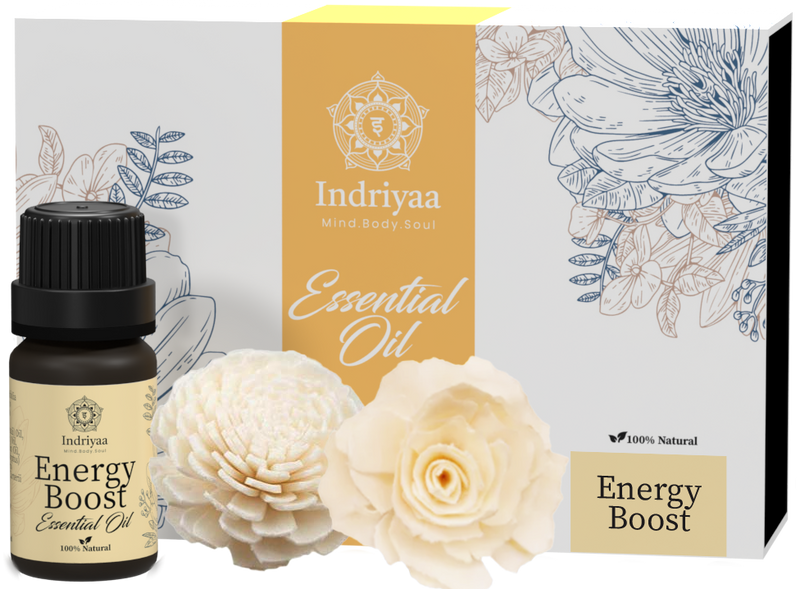 Indriyaa: Energy Boost Essential Oil (10ml)