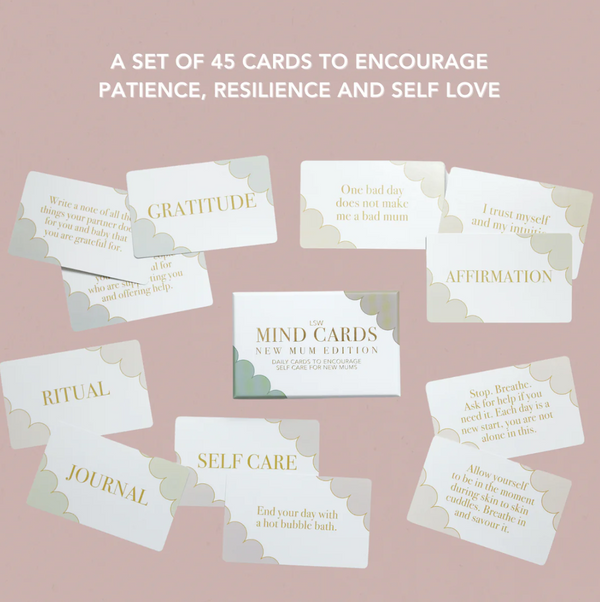 LSW Mind Cards: New Mum Edition (Self Care Gift for New Mums)